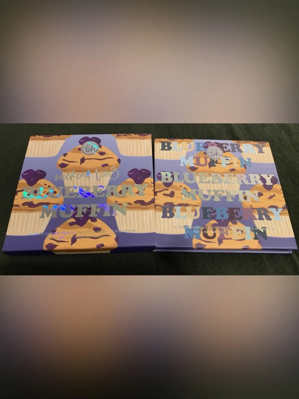 BH Cosmetics Weekend Vibes Blueberry Muffin Eyeshadow Palette